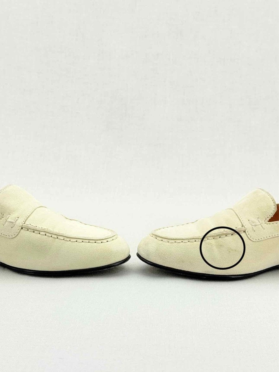 Pre - loved HERMES Cream Size EU 38 Loafers at Reems Closet