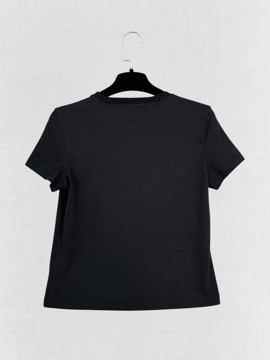 Pre - loved HERMES Della Cavalleria Black Size US 2 T-shirt at Reems Closet