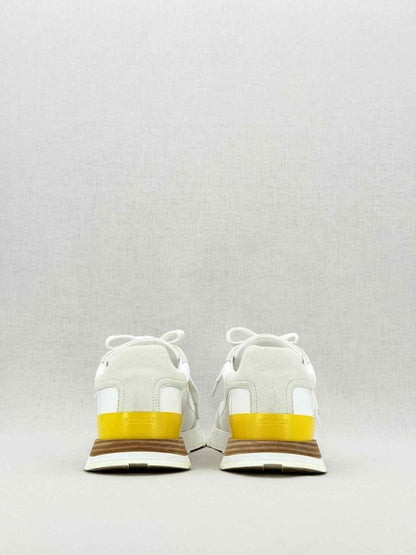 Pre - loved HERMES Drive White & Grey Size EU 39 Sneakers at Reems Closet