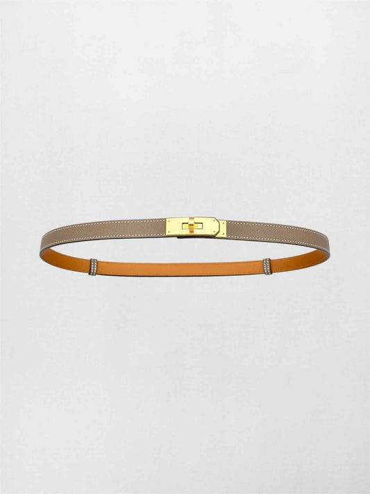 Pre-loved HERMES Etoupe Belt at Reems Closet
