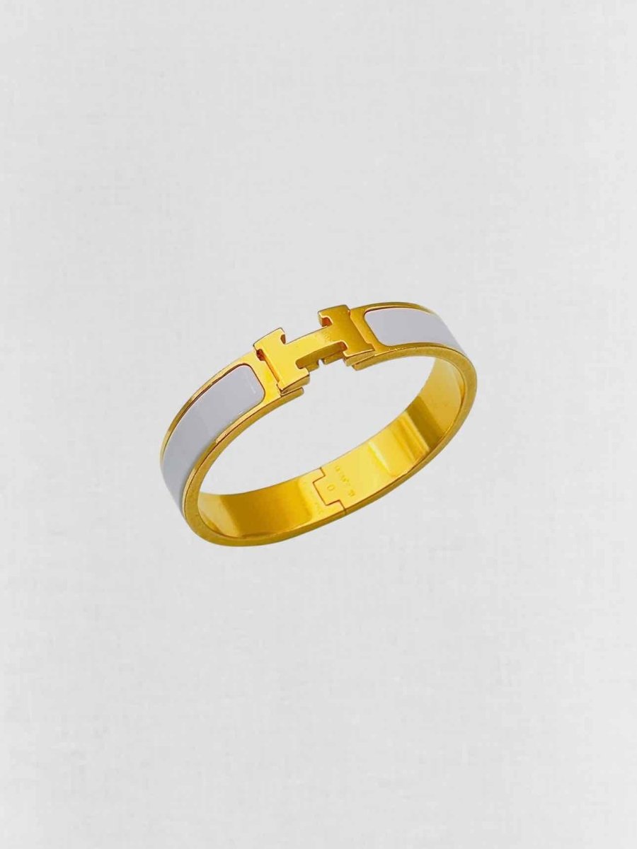 Pre - loved HERMES Fashion Bangle at Reems Closet