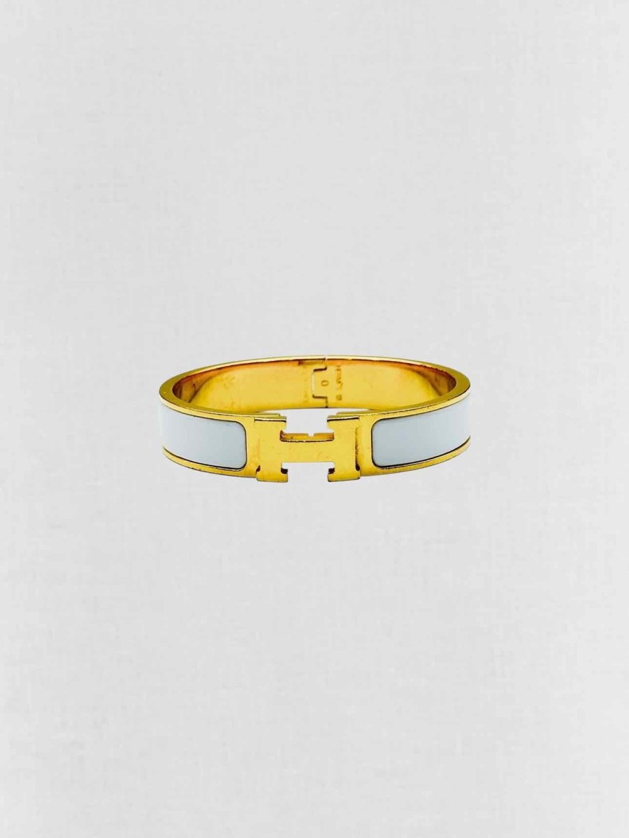 Pre - loved HERMES Fashion Bangle at Reems Closet
