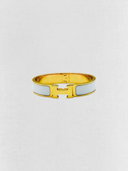 Pre - loved HERMES Fashion Bangle at Reems Closet