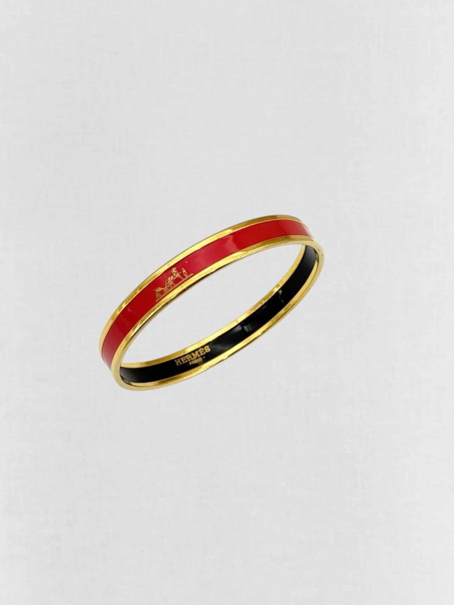 Pre - loved HERMES Fashion Bangle at Reems Closet