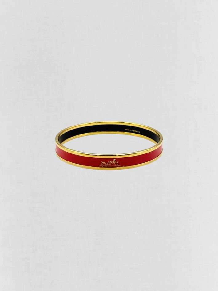Pre - loved HERMES Fashion Bangle at Reems Closet