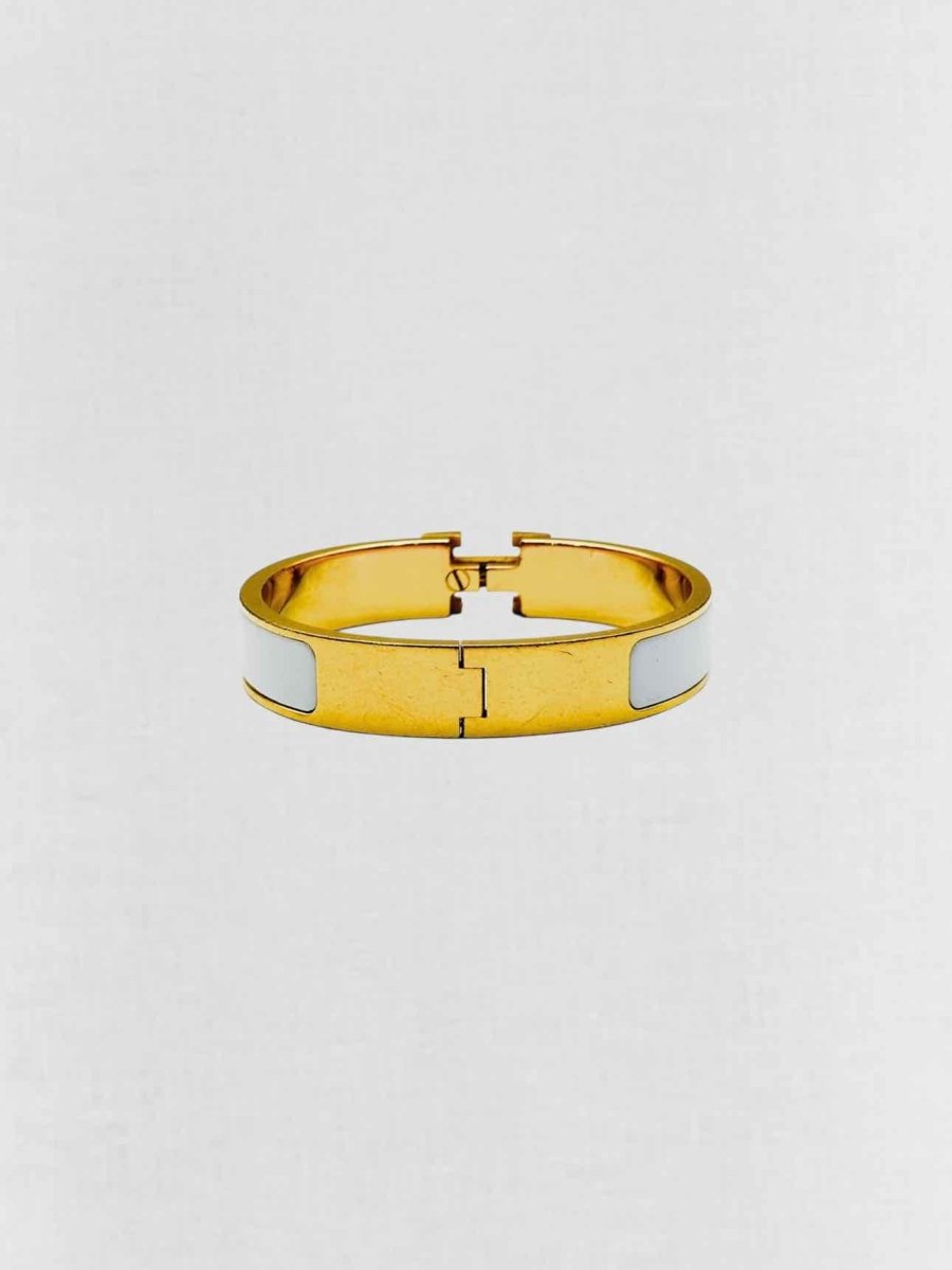 Pre - loved HERMES Fashion Bangle at Reems Closet