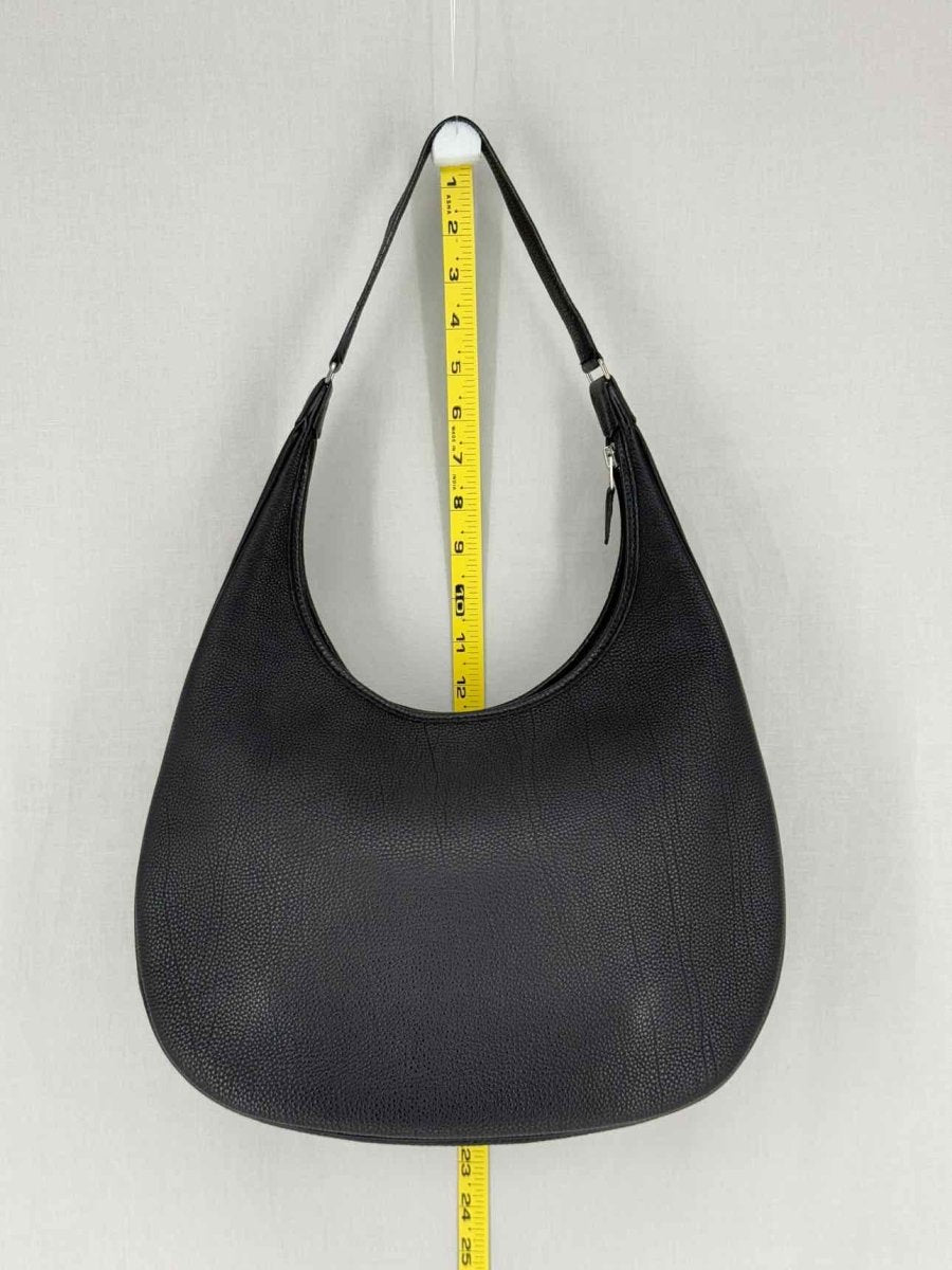 Pre - loved HERMES Gao Black Hobo bag at Reems Closet