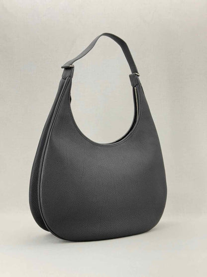 Pre - loved HERMES Gao Black Hobo bag at Reems Closet