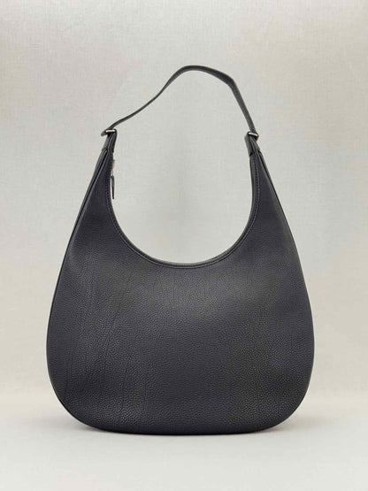 Pre - loved HERMES Gao Black Hobo bag at Reems Closet