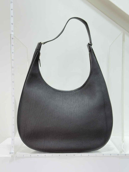 Pre - loved HERMES Gao Black Hobo bag at Reems Closet