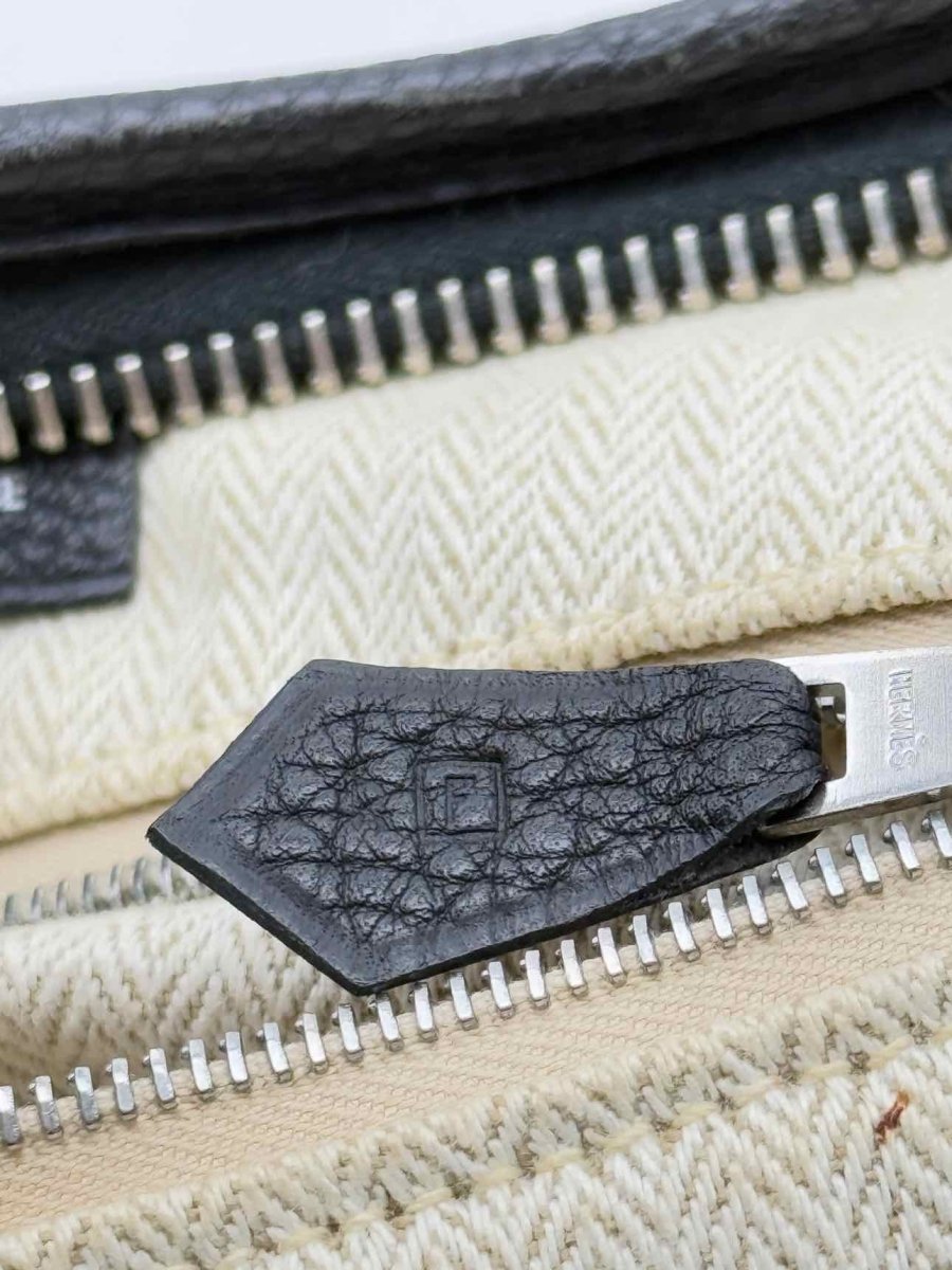 Pre - loved HERMES Gao Black Hobo bag at Reems Closet