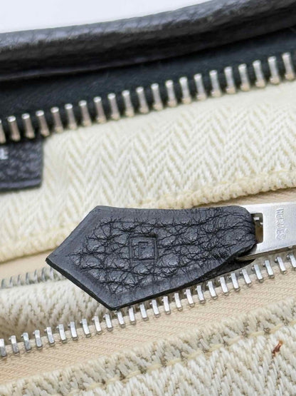 Pre - loved HERMES Gao Black Hobo bag at Reems Closet