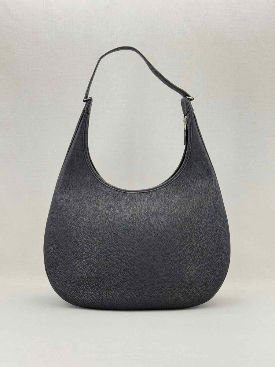 Pre - loved HERMES Gao Black Hobo bag at Reems Closet