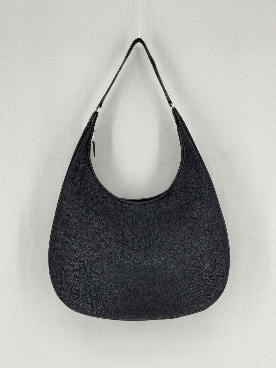 Pre - loved HERMES Gao Black Hobo bag at Reems Closet