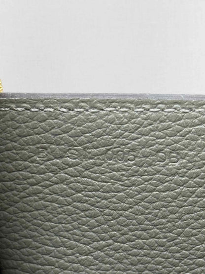 Pre - loved HERMES Grey Compact Wallet at Reems Closet