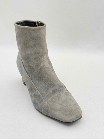 Pre - loved HERMES Grey Size EU 35.5 Ankle Boots at Reems Closet