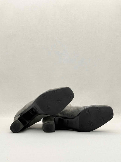 Pre - loved HERMES Grey Size EU 35.5 Ankle Boots at Reems Closet