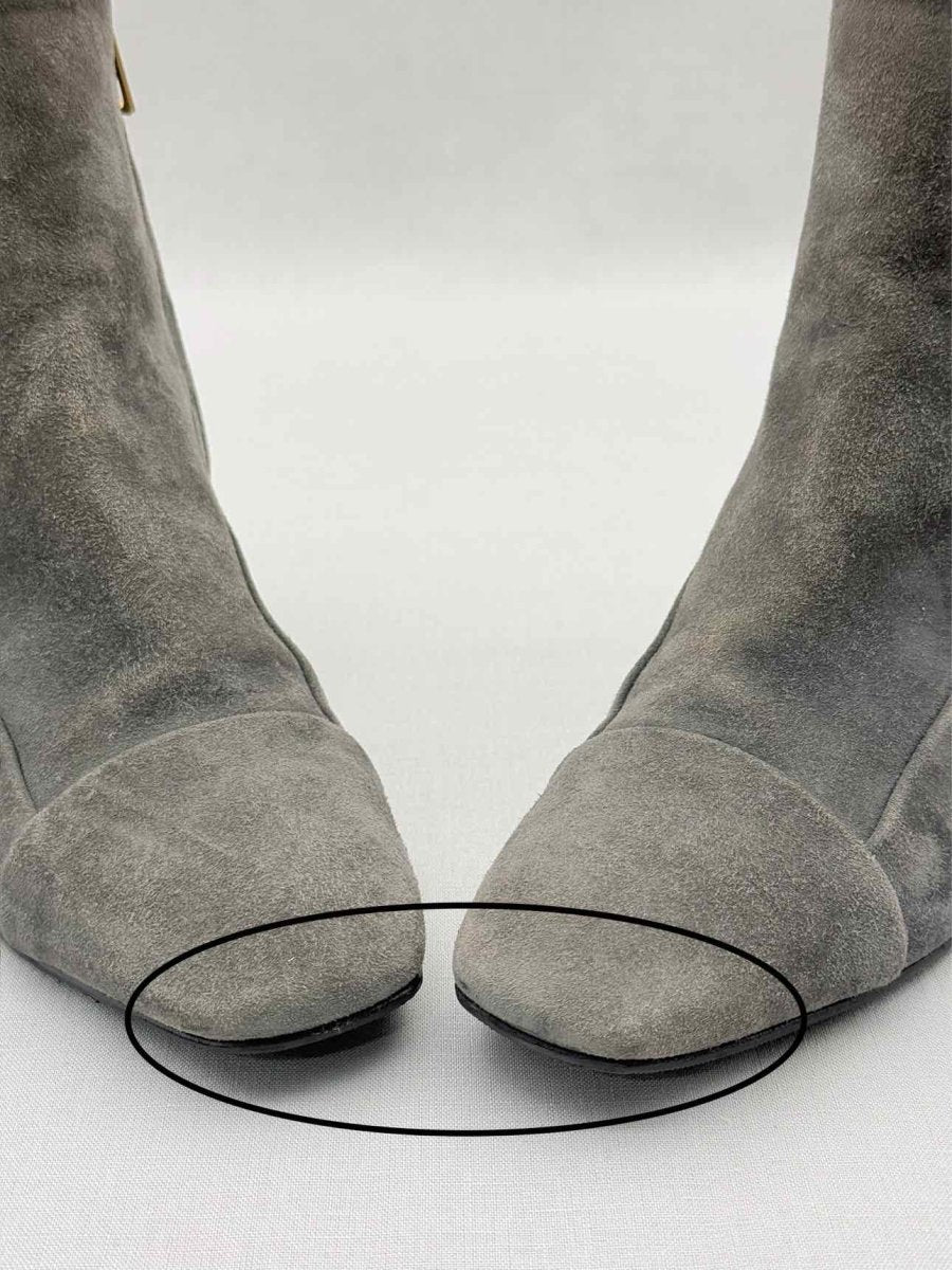 Pre - loved HERMES Grey Size EU 35.5 Ankle Boots at Reems Closet