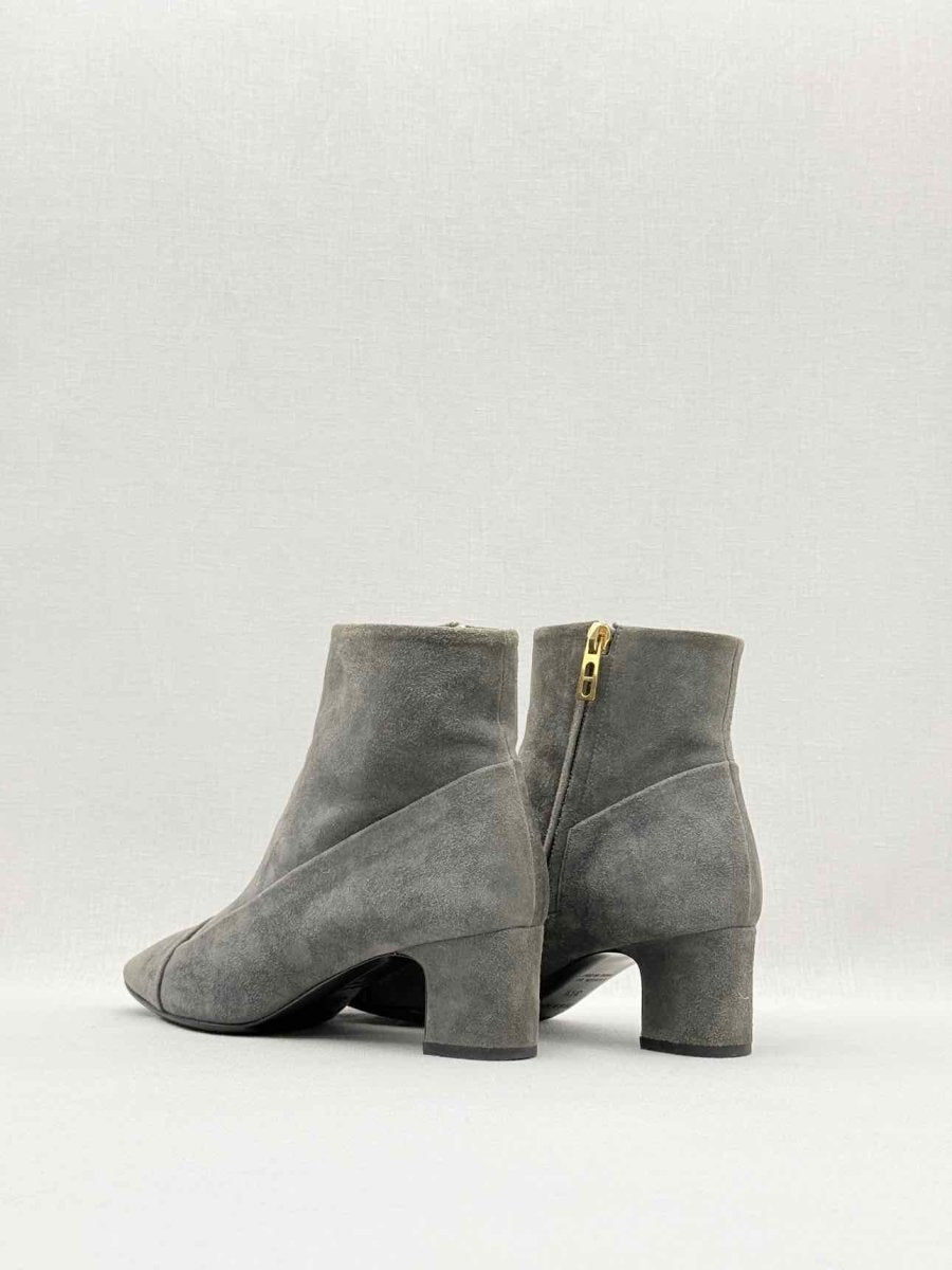 Pre - loved HERMES Grey Size EU 35.5 Ankle Boots at Reems Closet