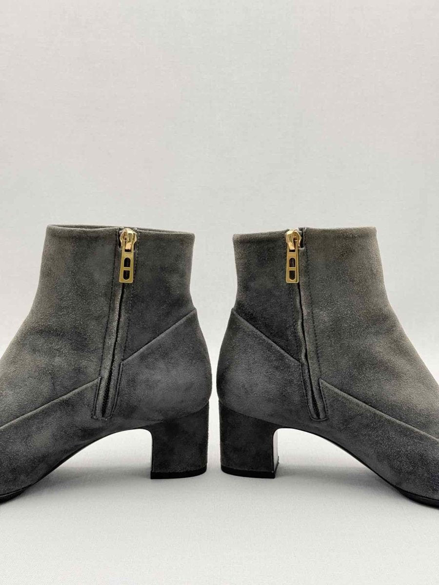 Pre - loved HERMES Grey Size EU 35.5 Ankle Boots at Reems Closet