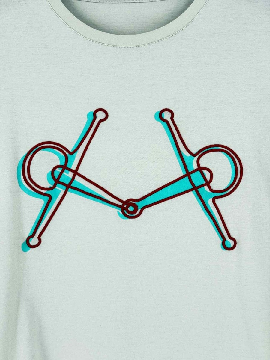 Pre - loved HERMES Grey Size XLarge T-shirt at Reems Closet