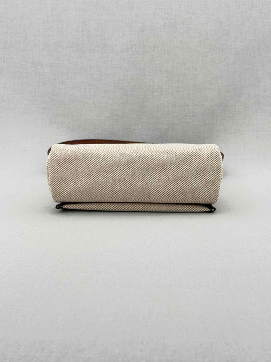 Pre - loved HERMES Herbag Brown & Beige Shoulder Bag at Reems Closet