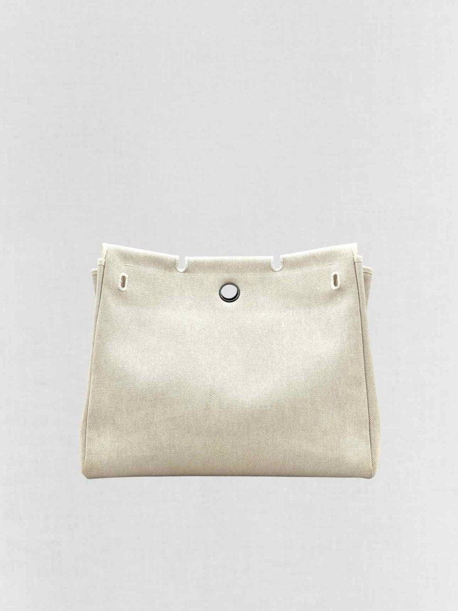 Pre-loved HERMES Herbag Naturel Top Handle at Reems Closet