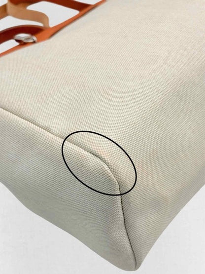 Pre-loved HERMES Herbag Naturel Top Handle at Reems Closet