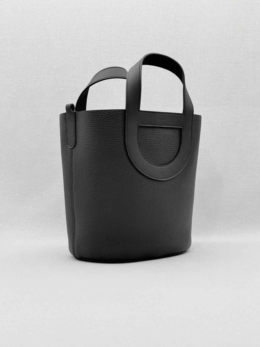 Pre-loved HERMES In-The-Loop Noir Tote Bag at Reems Closet