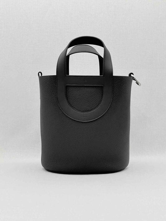 Pre-loved HERMES In-The-Loop Noir Tote Bag at Reems Closet