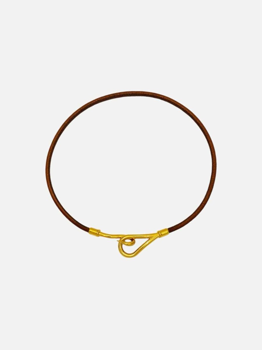 Pre - loved HERMES Jumbo Hook Fashion Bracelet at Reems Closet