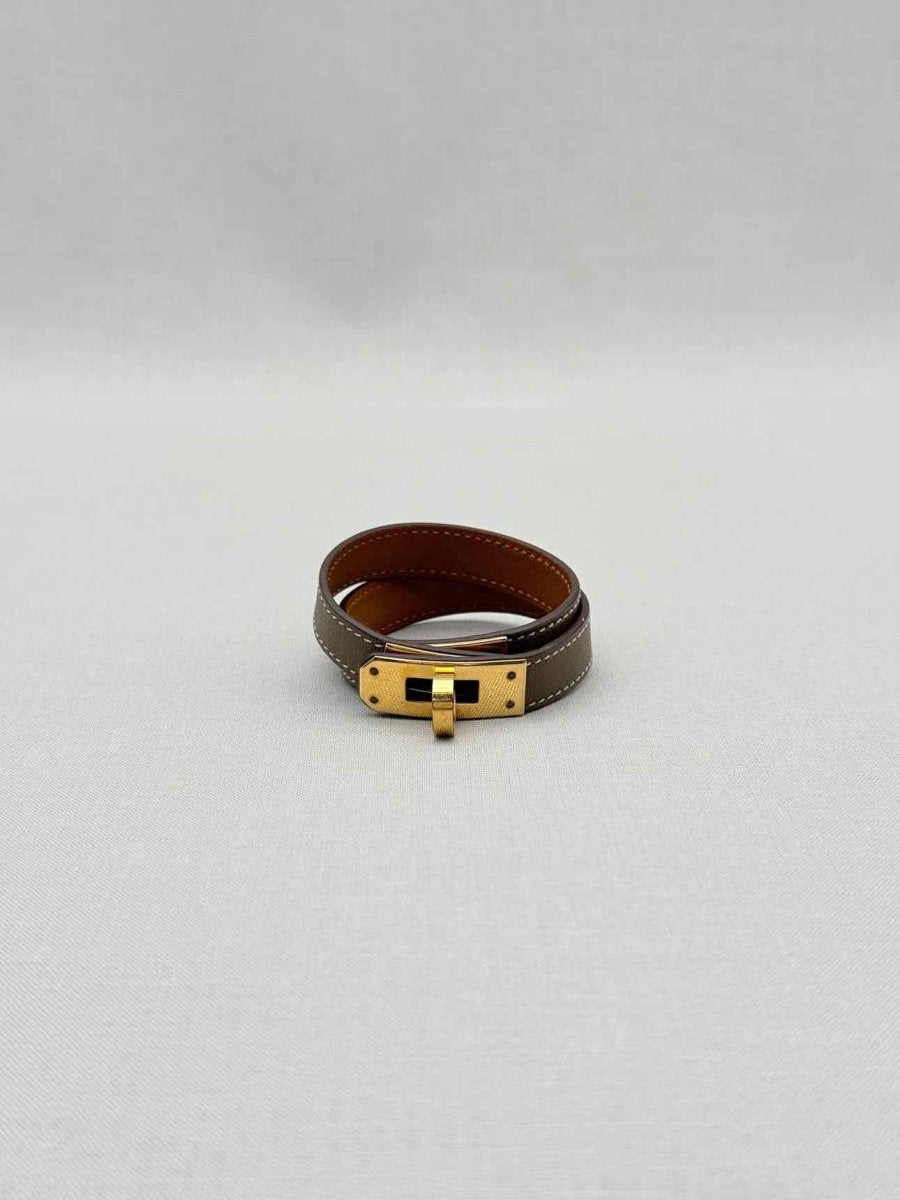 Pre - loved HERMES Kelly Double Tour Fashion Bracelet at Reems Closet