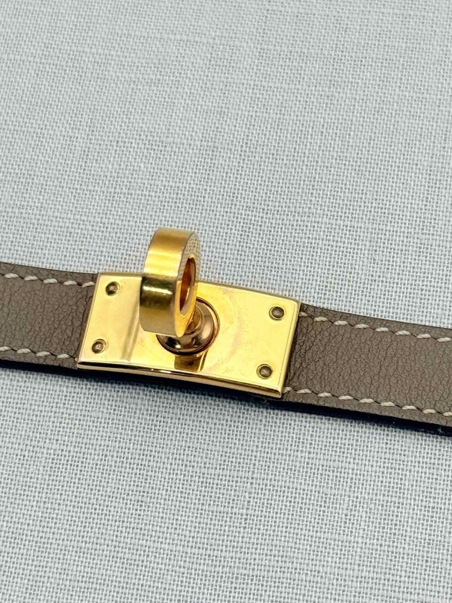Pre - loved HERMES Kelly Double Tour Fashion Bracelet at Reems Closet