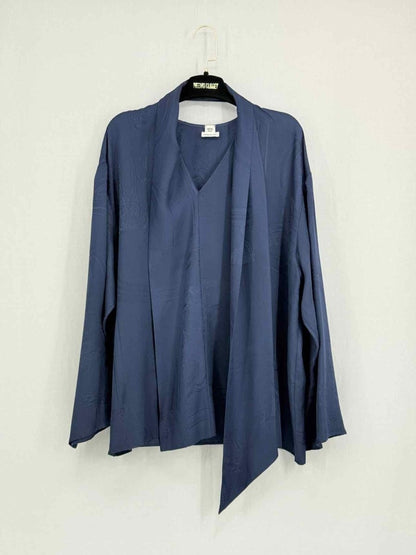 Pre - loved HERMES Navy Blue Size Medium Outfit Set at Reems Closet