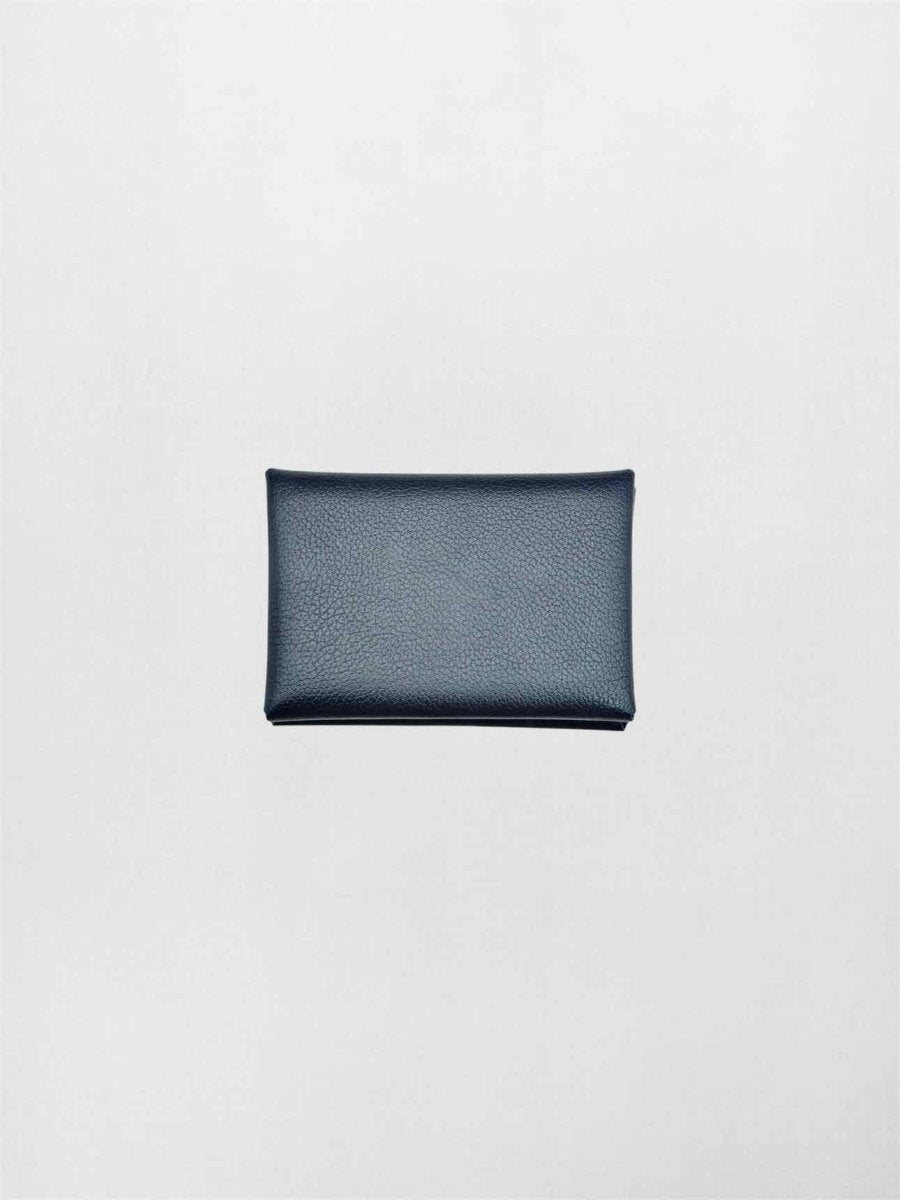Pre-loved HERMES New Bleu Ocean Card Holder at Reems Closet