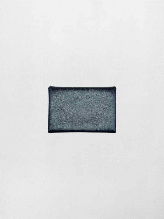 Pre-loved HERMES New Bleu Ocean Card Holder at Reems Closet