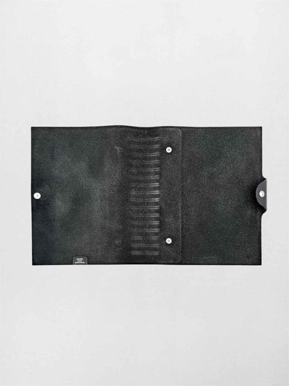 Pre-loved HERMES Noir Note book Cover at Reems Closet