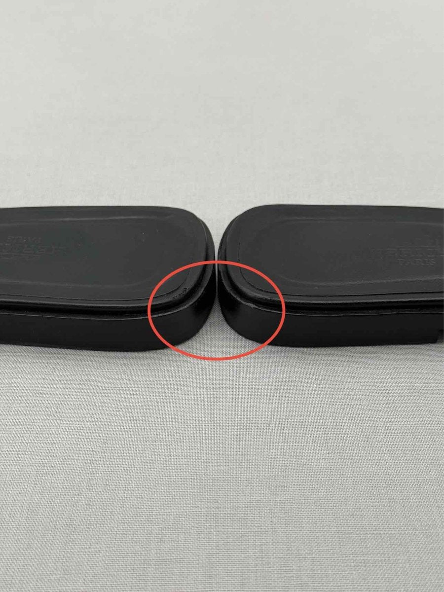 Pre - loved HERMES ORAN Black Size EU 39 Sandals at Reems Closet