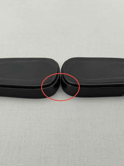 Pre - loved HERMES ORAN Black Size EU 39 Sandals at Reems Closet