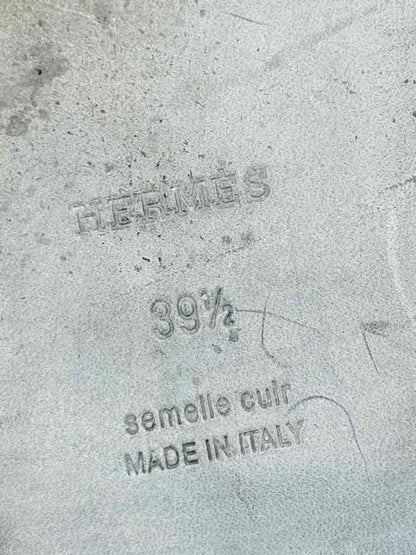 Pre - loved HERMES ORAN Red Size EU 39.5 Sandals at Reems Closet