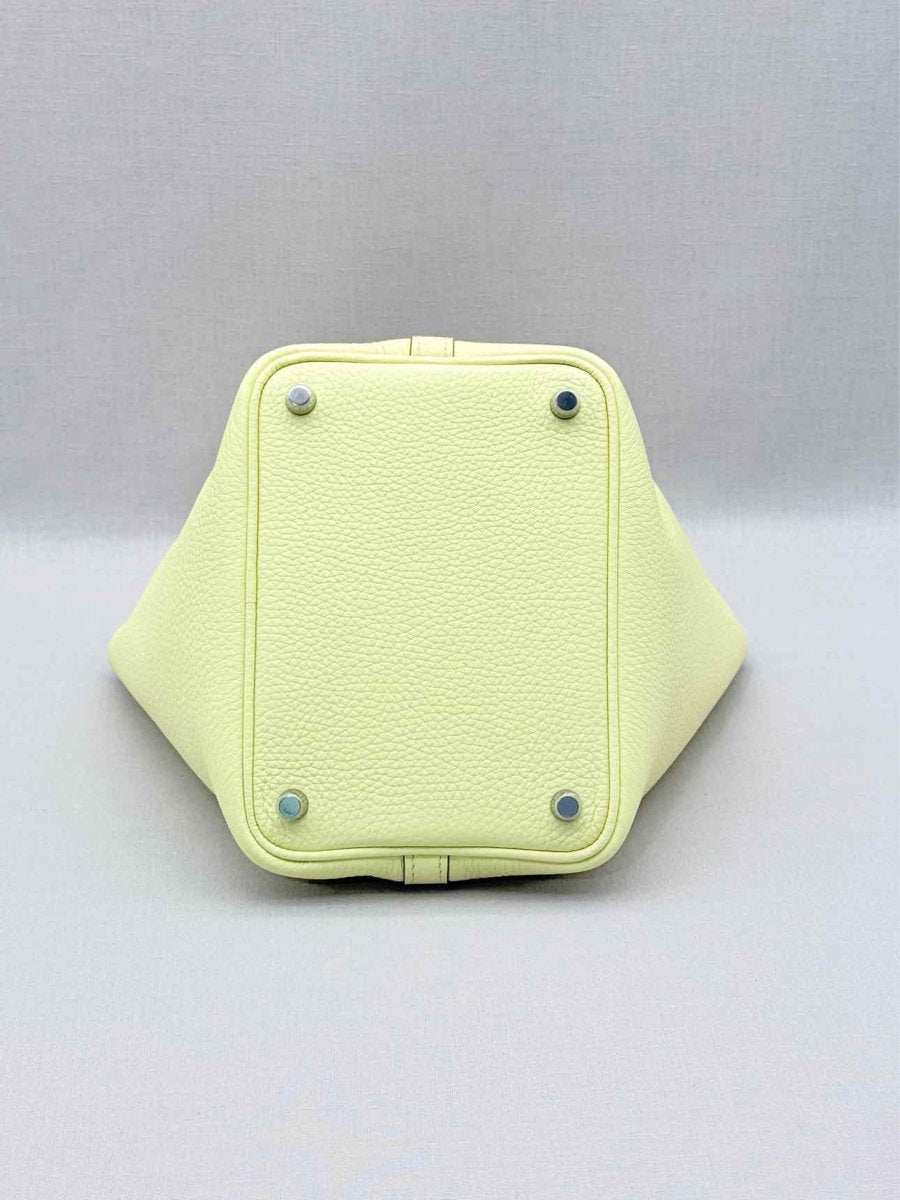 Pre-loved HERMES Picotin Lock Jaune Milton Top Handle at Reems Closet