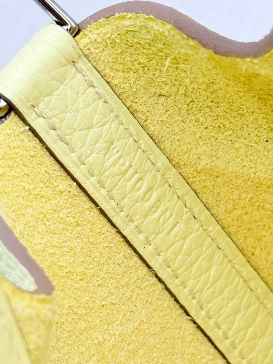 Pre-loved HERMES Picotin Lock Jaune Milton Top Handle at Reems Closet