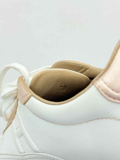 Pre - loved HERMES Quicker White Size EU 38 Sneakers at Reems Closet