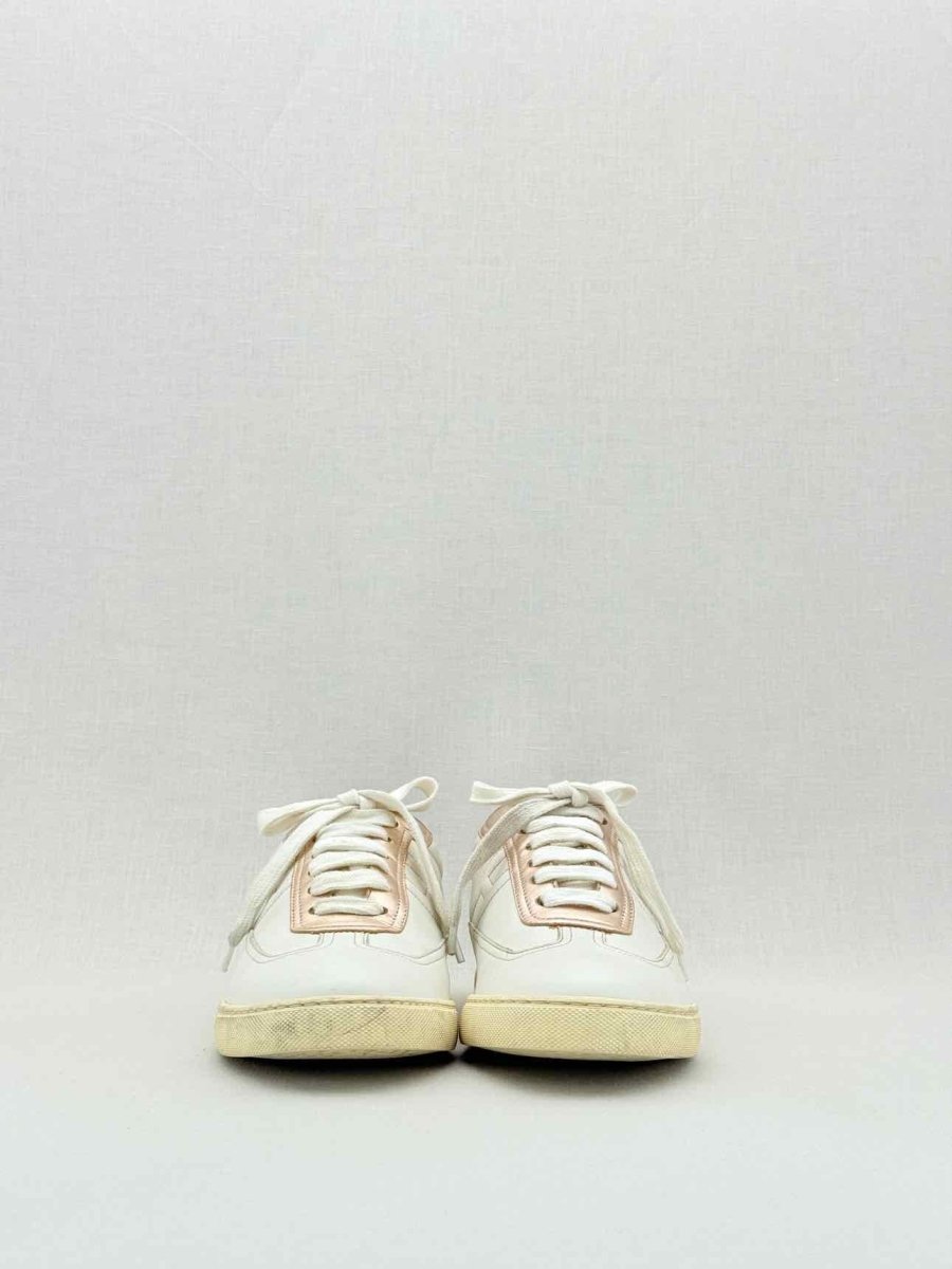 Pre - loved HERMES Quicker White Size EU 38 Sneakers at Reems Closet