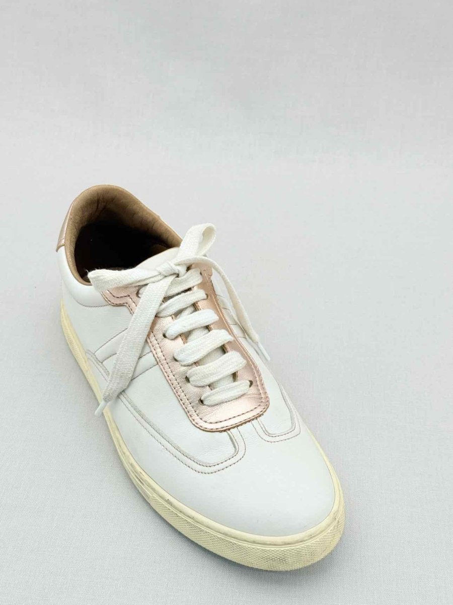 Pre - loved HERMES Quicker White Size EU 38 Sneakers at Reems Closet