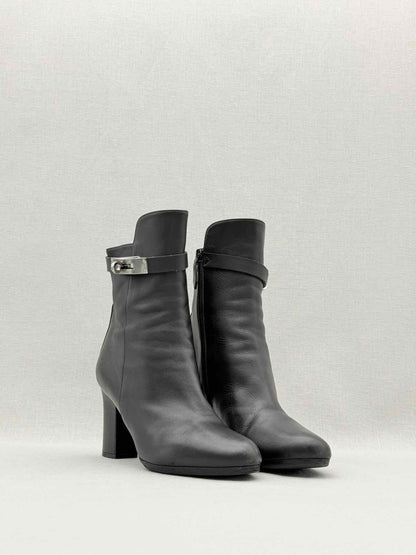 Pre - loved HERMES Saint Germain Black Size EU 35.5 Ankle Boots at Reems Closet