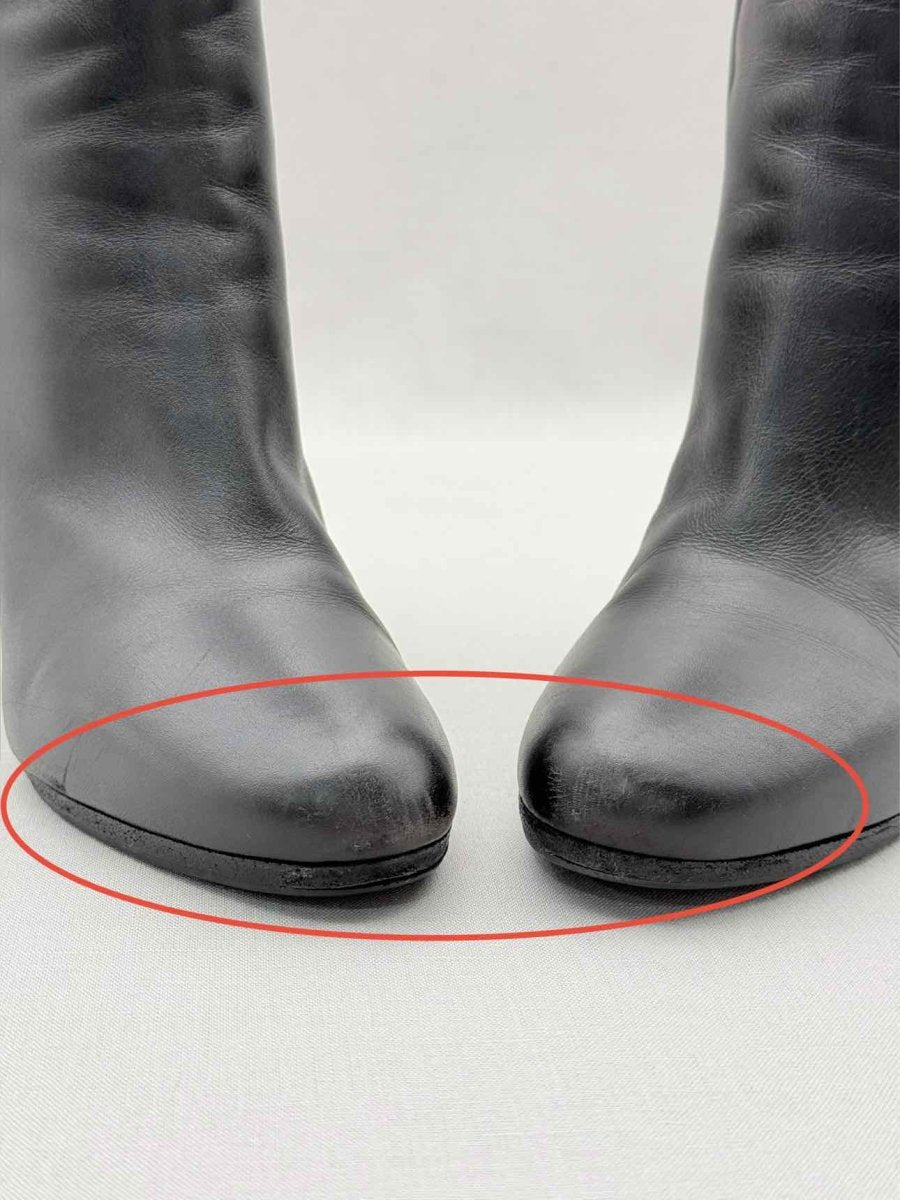 Pre - loved HERMES Saint Germain Black Size EU 35.5 Ankle Boots at Reems Closet