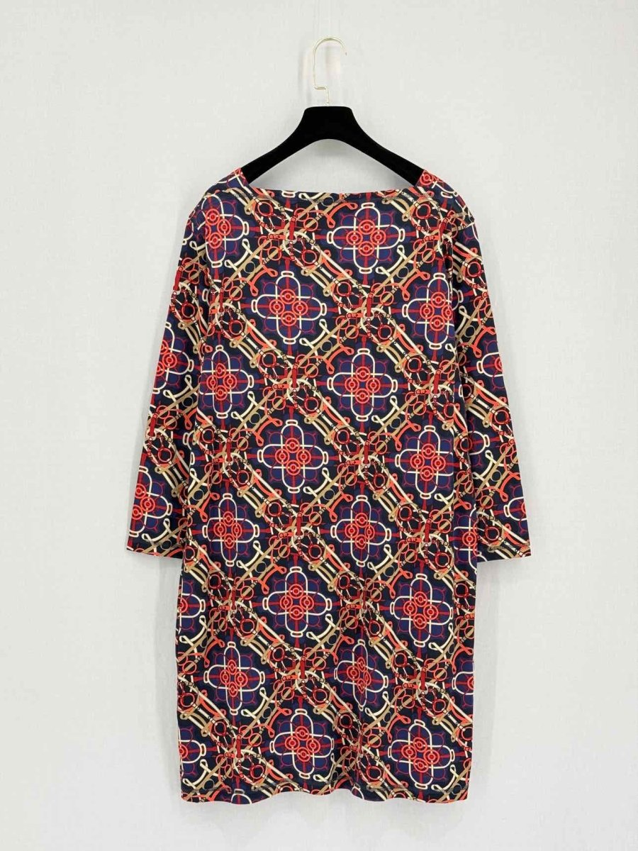 Pre-loved HERMES Size US 10 Knee Length Dress at Reems Closet