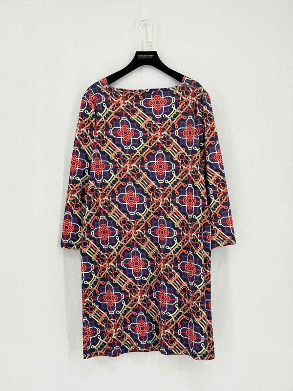 Pre-loved HERMES Size US 10 Knee Length Dress at Reems Closet