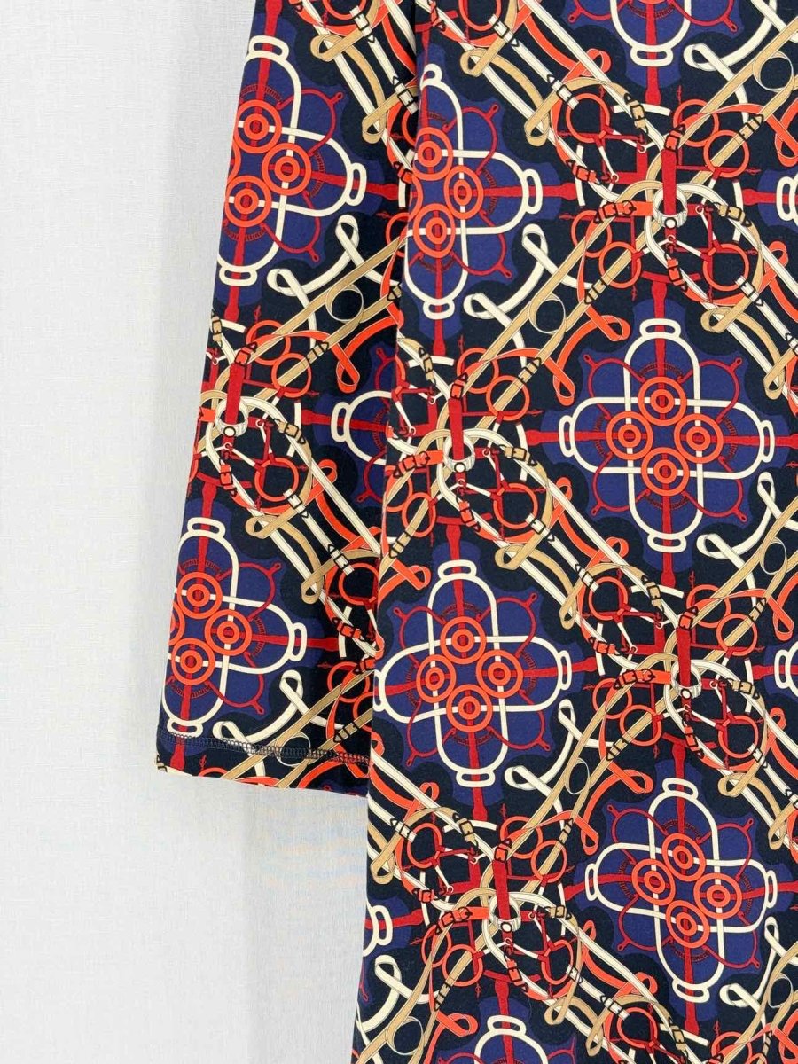 Pre-loved HERMES Size US 10 Knee Length Dress at Reems Closet